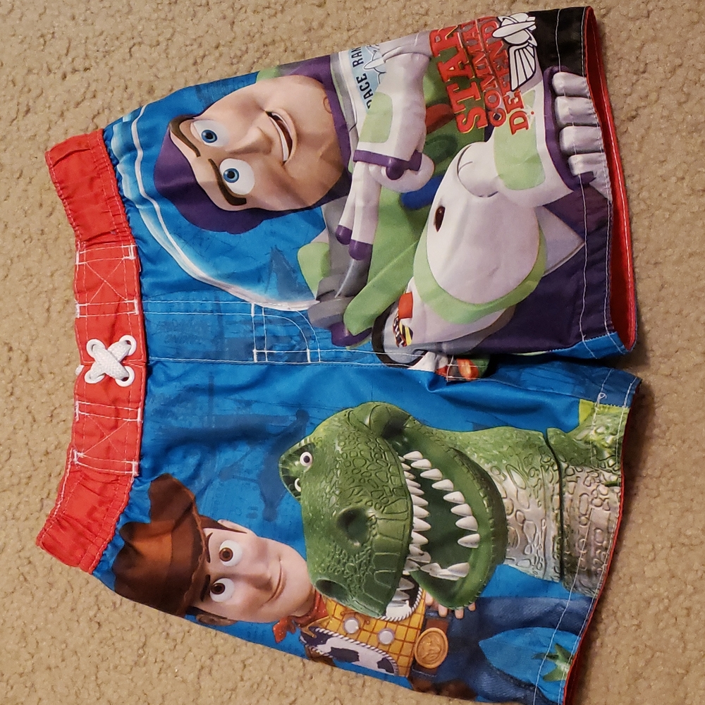 Toy Story swim trunks